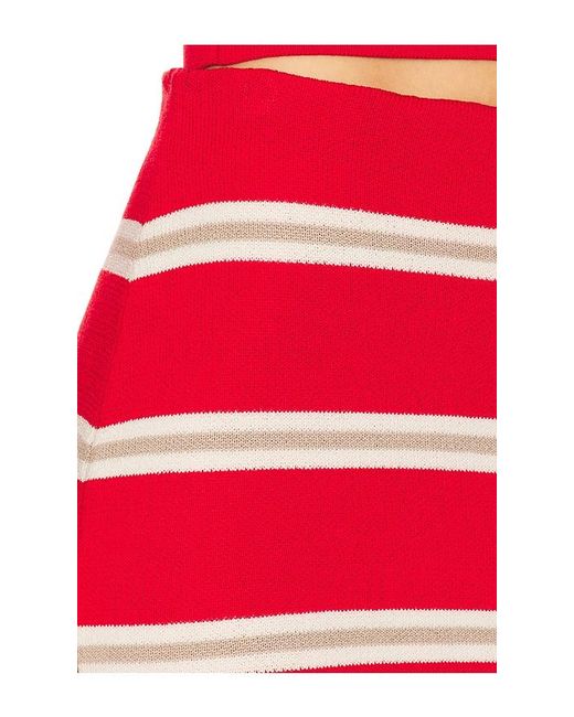 SER.O.YA Red Kian Knit Skort
