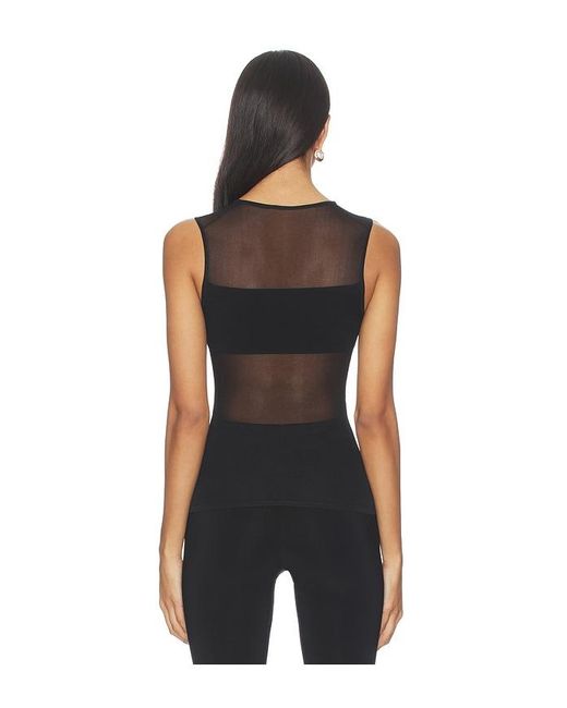 Ph5 Black Oscar Sheer Tank