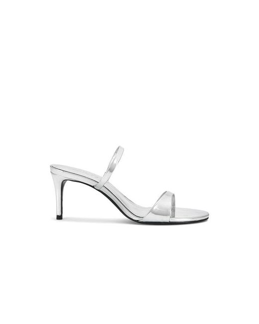 SCHUTZ SHOES White Jessica Mid Mule