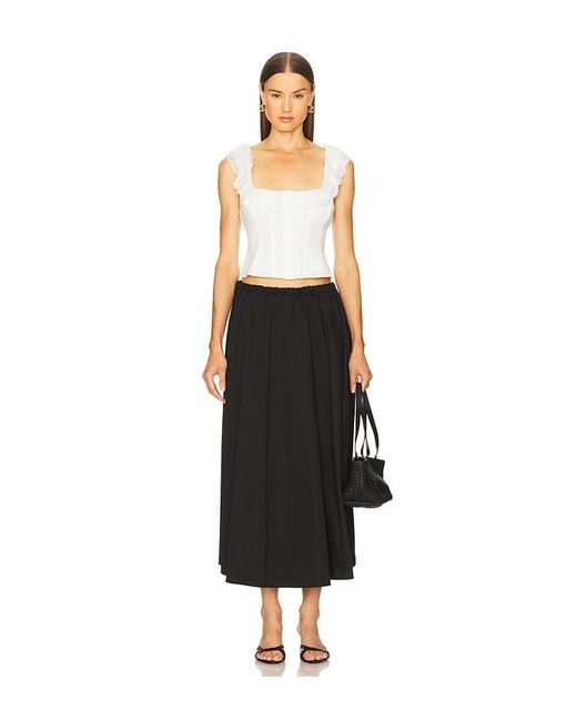 Diana Milkanova Studio Black Hati Skirt