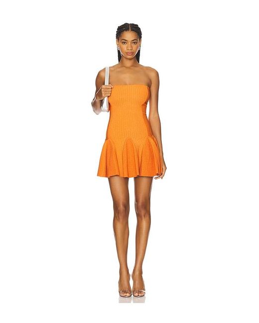 retroféte Orange Annina Knit Dress