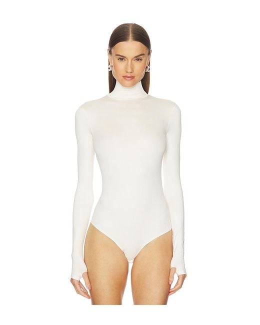 Commando Natural Ballettbody Mit Rollkragen Prima