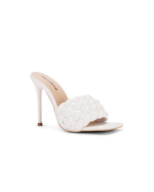 superdown White Jocelyn Heel
