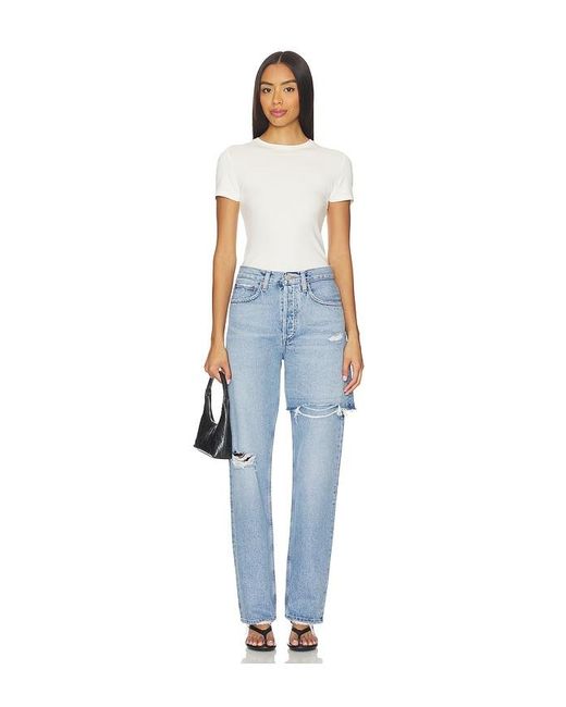 Agolde Blue Amryn Boyfriend Jeans