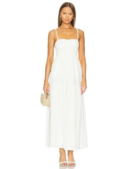 LSPACE White Mallorca Dress