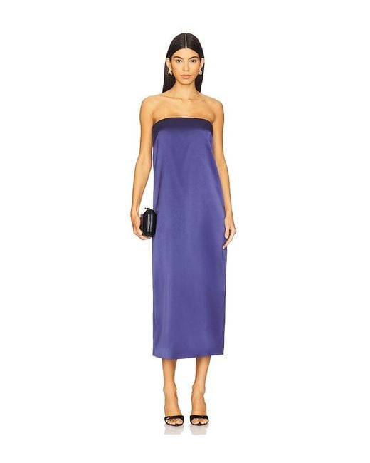 FAVORITE DAUGHTER Blue The Don'T Overthink It Dress