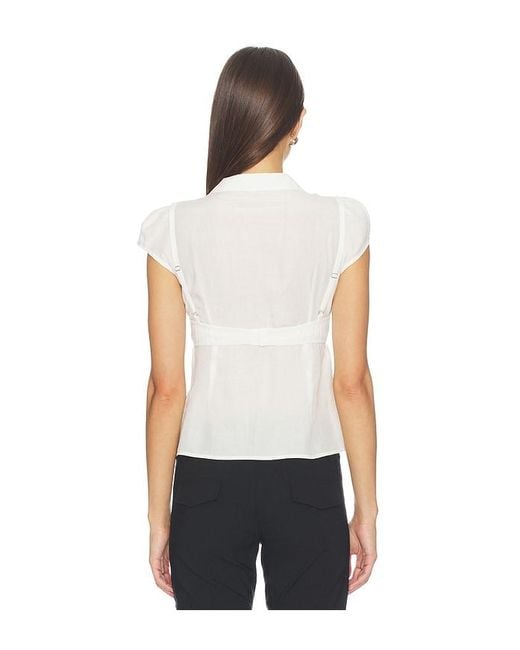 Miaou White Hudson Top