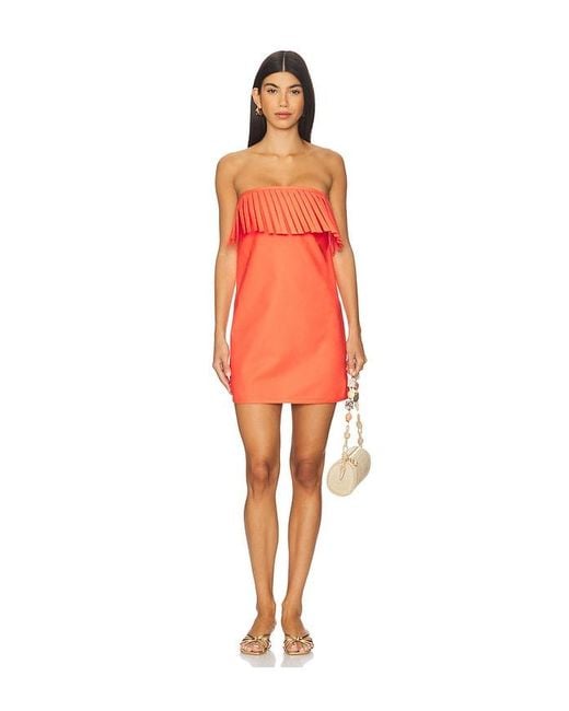 Alexis Orange Rey Dress