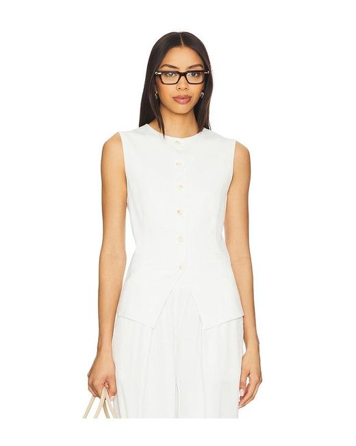 Samsøe & Samsøe White Saruma Vest