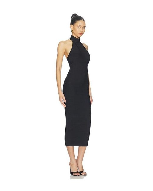 retroféte Black Runa Knit Dress