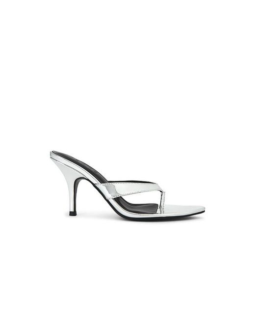 Femme LA White Tokyo Thong Sandal