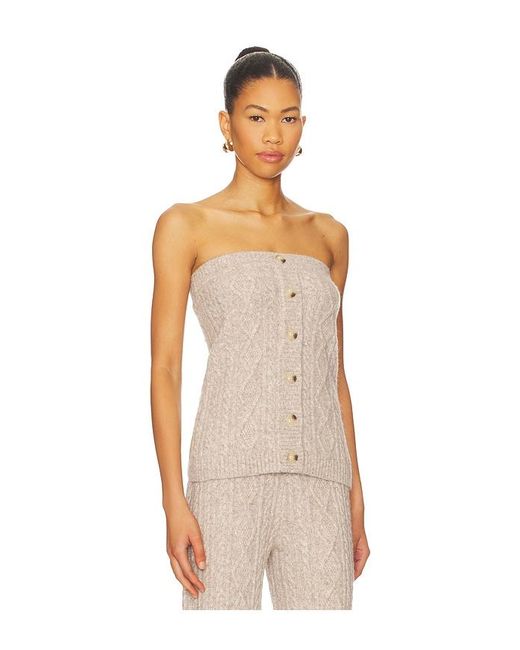 4th & Reckless Gray Cara Top