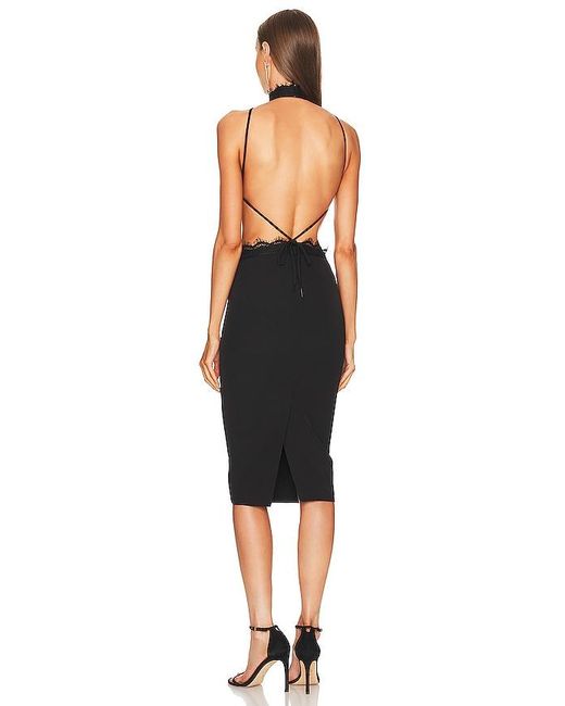 Michael Costello Black X Revolve Jenson Midi Dress