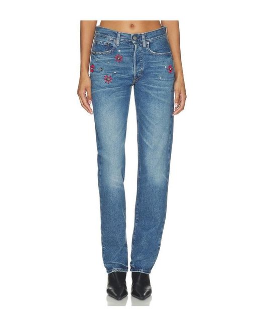 Polo Ralph Lauren Blue Rigid Denim Standard Straight Jeans