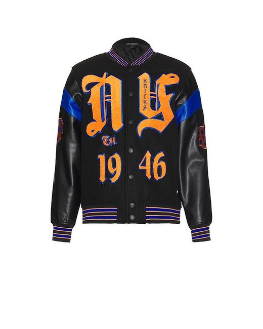 New york knicks varsity jacket deals