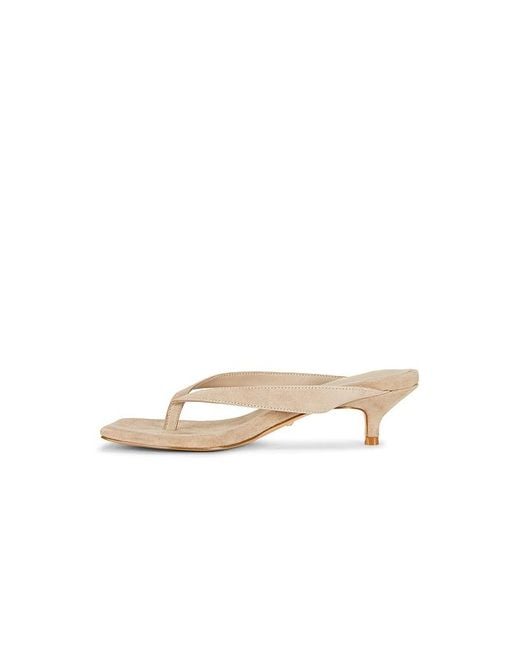 Raye White Perla Kitten Heel