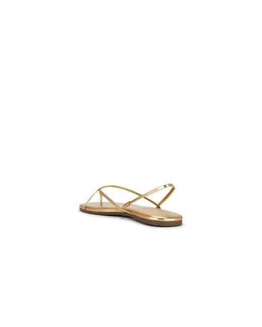 TKEES White Millie Sandal
