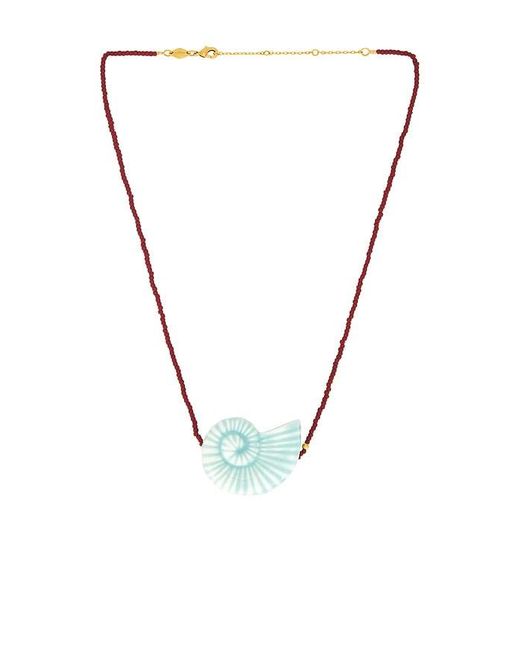 Anni Lu Nautilus ペンダントネックレス Multicolor