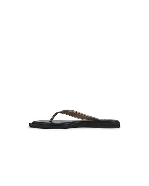 Dirt Black Flip Flops