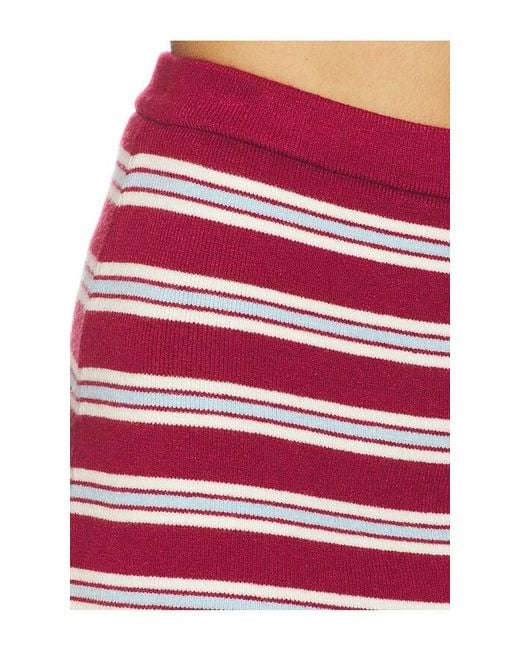 Frankie's Bikinis Red X Revolve Marialla Cloud Knit Skort