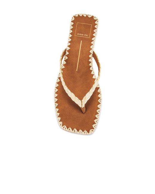 Dolce Vita White Barty Sandal