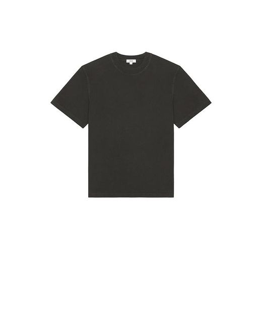Agolde Black Asha Mock Neck Tee for men