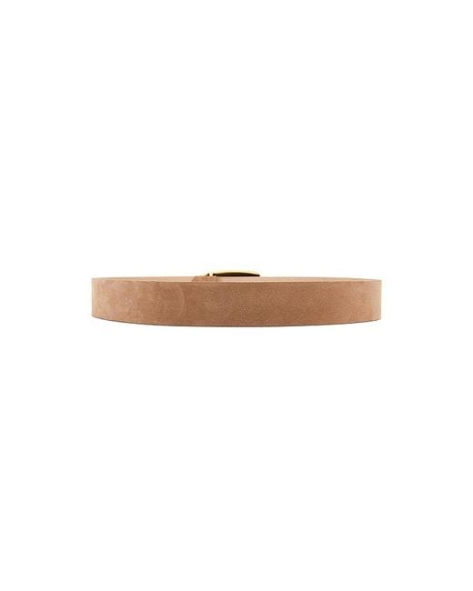 L'Agence Multicolor Milou Domed Suede Belt