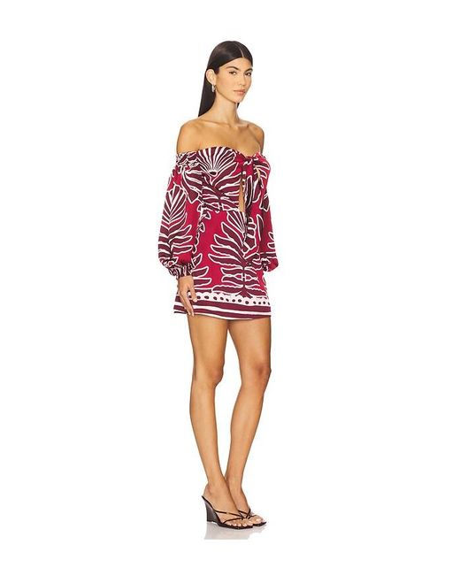 Seven Wonders Red Kleid Brodie