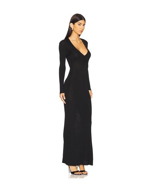 Nili Lotan Black Jean Sweater Dress