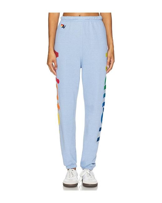 Aviator Nation Blue Logo 2 Sweatpant