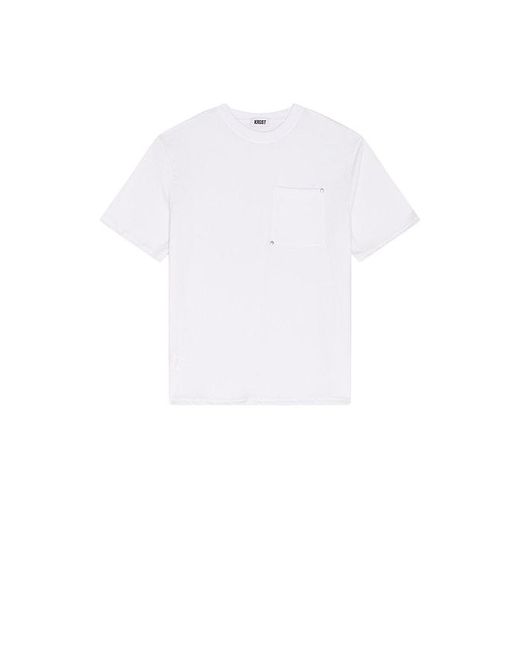 KROST White Rivet T-Shirt for men