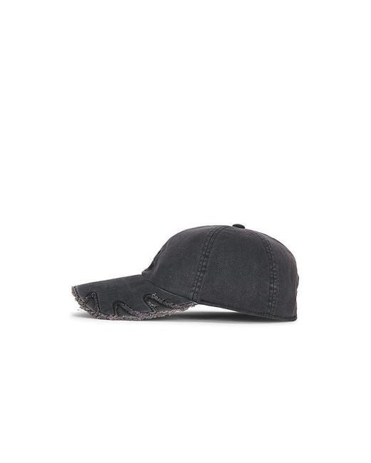 Adidas Originals Black Av Double Brim Slashed Cap