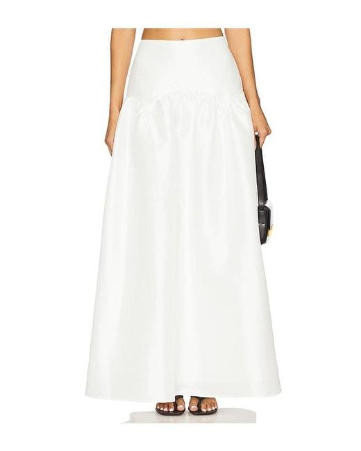 MORE TO COME White Carson Skirt