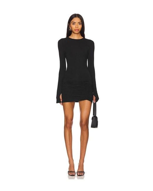 superdown Black Anya Mini Dress
