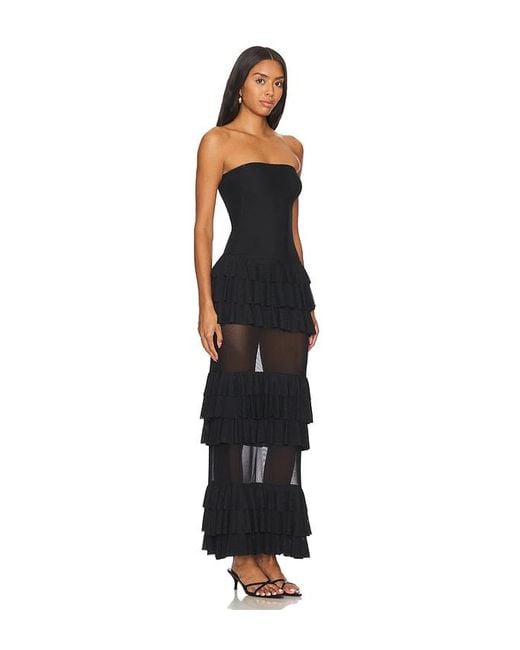 superdown Black Lorenza Maxi Dress