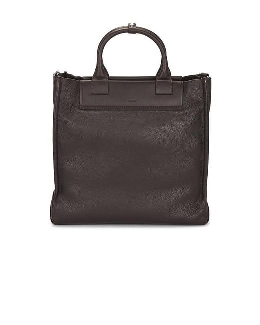 Vince Black Pebble Nordhelm Tote for men