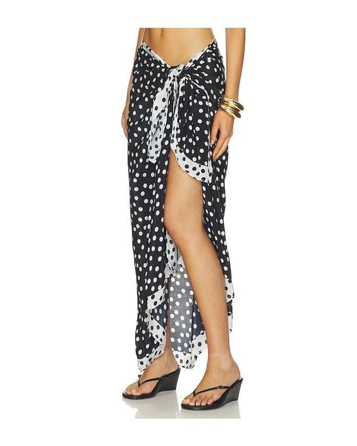Leslie Amon Black Sarong
