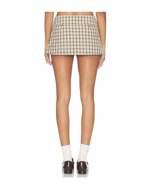 Sandy Liang Brown Pomme Skort