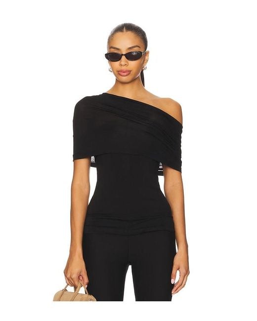 Helmut Lang Black Sash Top