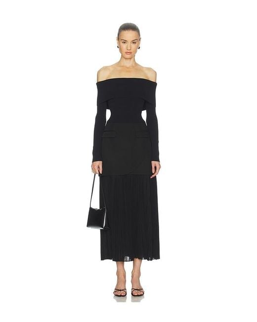 Astr Black Lidia Sweater