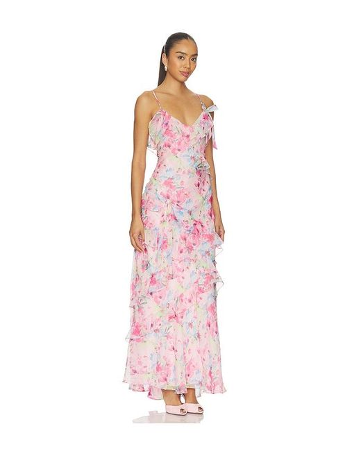 Astr Pink Amiya Dress