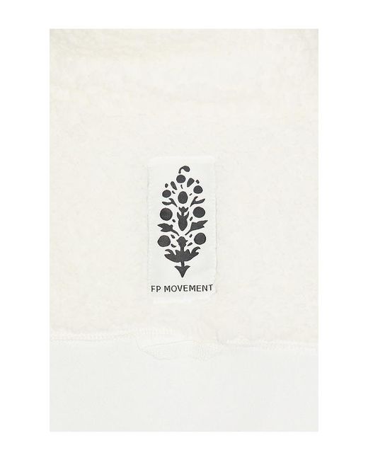 Free People White X Fp Movement Salopette Coverall Jumpsuit