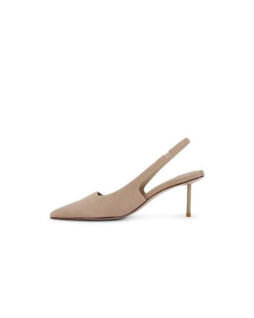 Femme LA White G55 Slingback Pump