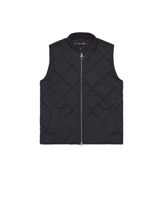 Barbour Blue City Harrington Quilted Gilet Vest for men