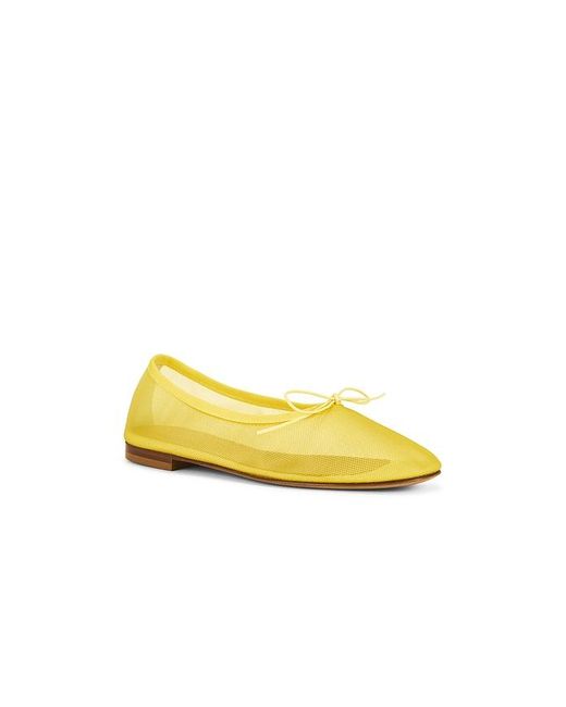Mansur Gavriel Yellow Dream Ballerina Flat