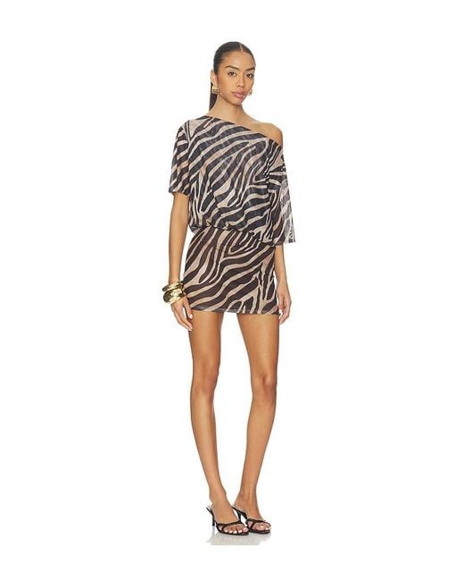 superdown Black Olya Mini Dress