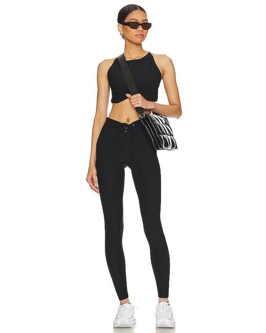 Year Of Ours Black Stretch Football Legging