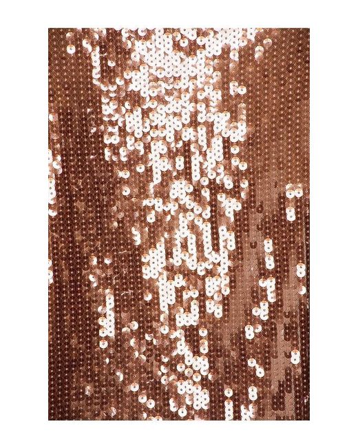 Bardot Brown Verona Sequin Mini Dress