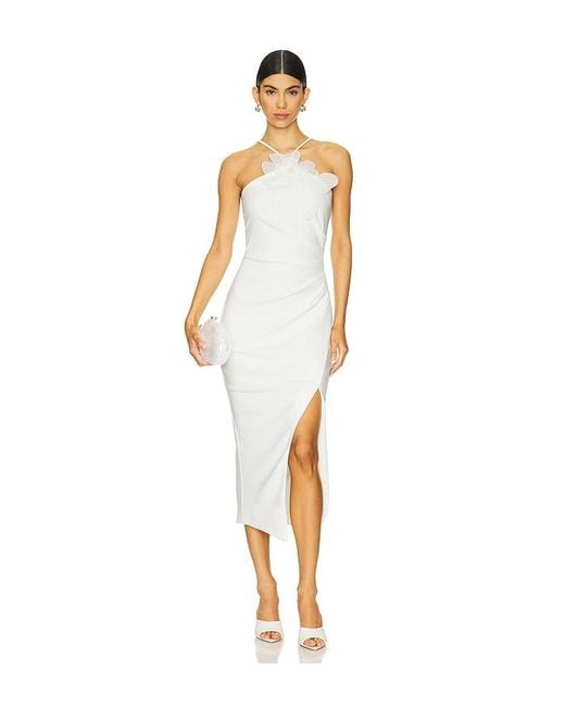 contemporary midi dresses Combination Midi Dress