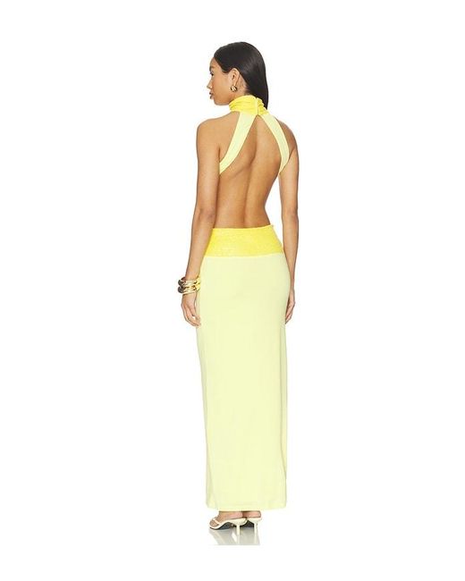 superdown Yellow Sabriana Gown